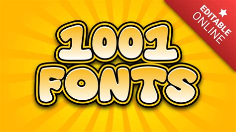 1001 fonts.